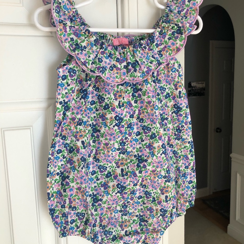New w Tag: SET OF TWO . Bisby Bubble Romper and Mabel & Honey LS Boho Romper. - Picture 4 of 13